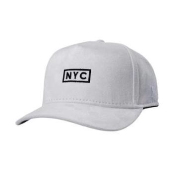 Imagem de Boné Hype Aba Curva Nyc Original Em Camurça Premium-Unissex