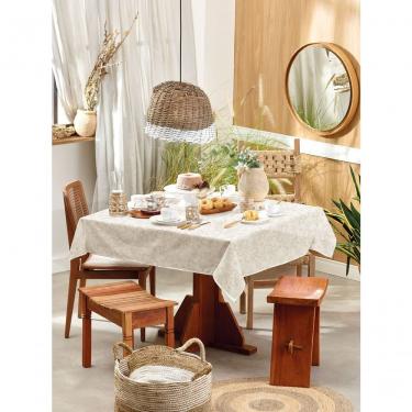 Imagem de Toalha De Mesa Retangular Teka 8 Lugares Basic Guipir