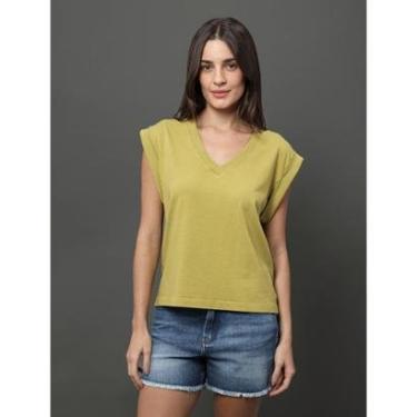 Imagem de Blusa Feminina Malha Rugby Calvin Klein Jeans -Feminino