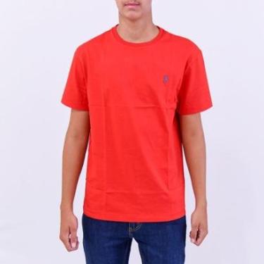 Imagem de Camiseta Ralph Lauren Masculina Vermelha-Masculino