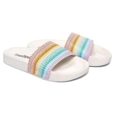 Imagem de Chinelo Feminino Slide Confortável Anatômico Colorido Leve-Feminino