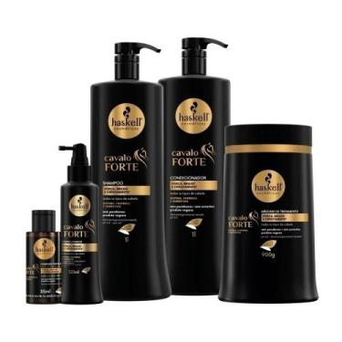 Imagem de Kit Cavalo Forte Litro Haskell (5 itens)  Força E Crescimento