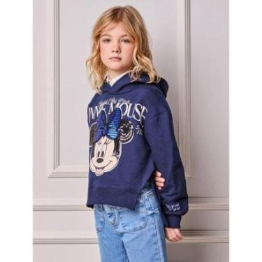 Imagem de Casaco Moletom Com Capuz Minnie em Paetê Animê-Feminino