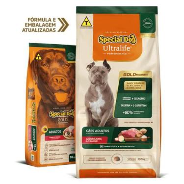 Imagem de Ração Special Dog Ultralife Gold Performance Carne e Frango para Cães 
