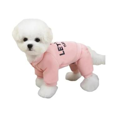 Imagem de Casaco Quente De Inverno Para Cães Pequenos E Médios, Roupa Com Capuz 
