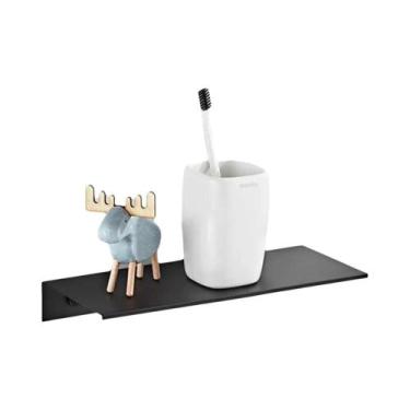 Imagem de Prateleira De Alumínio Para Banheiro 30/40/50CM, Organizador Flutuante