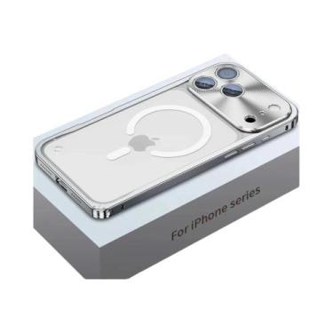 Imagem de Capa Magnética De Metal Para iPhone 17 16 15 14 13 12 pro Max plus 17A