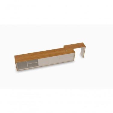 Imagem de Rack Com Extensor Premium 250 Mavaular Naturalle-off White - MAVAULAR 