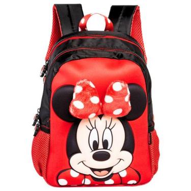 Imagem de Mochila Escolar Minnie Mouse Passeio 14850 Original Disney