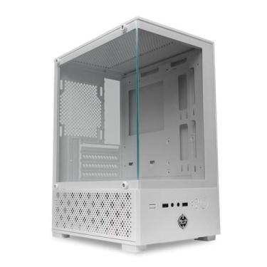 Imagem de Gabinete Gamer TGT Legion S/Fan S/Fonte Mini Tower USB 2.0 Branco - TG
