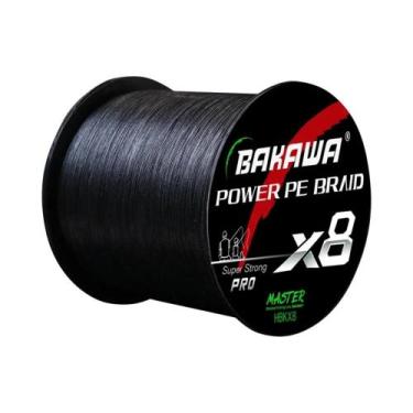 Imagem de Linha De Pesca Trançada Super Forte BAKAWA X8 PE 300M/500M 20LB-90LB M