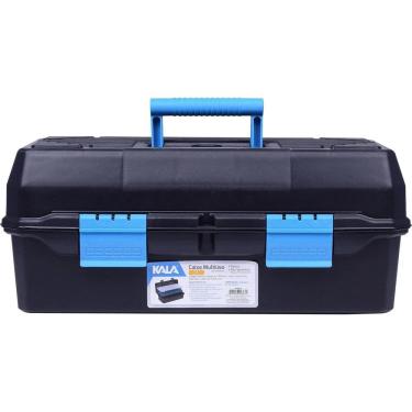 Imagem de Caixa de Ferramentas Caixa Multiuso 17 Transporte Organizacao Equipamentos Acessorios Polipropileno Injetado Kala
