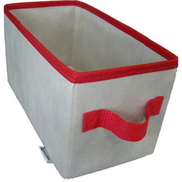 Imagem de Caixa Organizadora 14x15x28cm - com alça (vermelho)