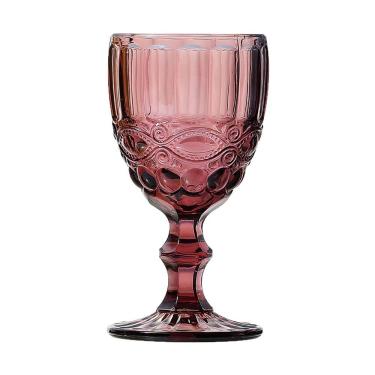 Imagem de Cj Tacas De Vinho De Vidro Marsala 6 Pcs Desenhada