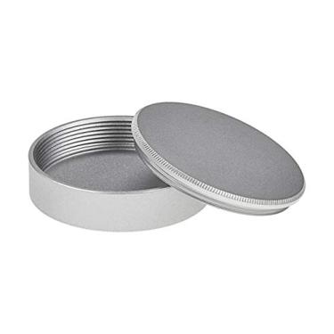 Imagem de Conjunto de tampa de lente traseira e corpo da câmera Fotodiox compatível com todas as câmeras e lentes de montagem em parafuso M39/L39 - prata