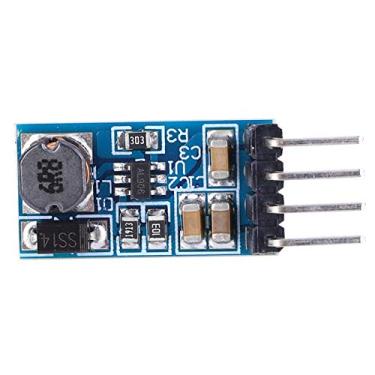 Imagem de Módulo Step up de 2 peças, placa de conversão de tensão de reforço ultra pequena DC para DC 3,3 V 3,7 V 4,5 V 5 V a 12 V, tensão de entrada 3-6 V, tensão de saída 12 V, corrente máxima de entrada 1,2 A