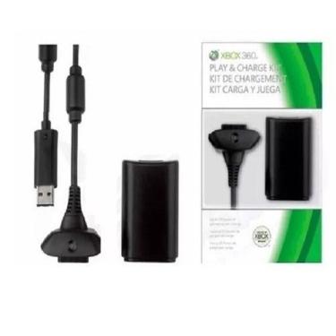 Imagem de Bateria Recarregável X Box 360 E Cabo