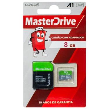 Imagem de Cartão De Memoria Master Drive 8 Gb