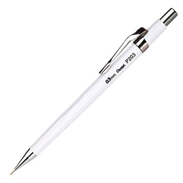 Imagem de Lapiseira Sharp P200 Pentel 0.3mm Branco
