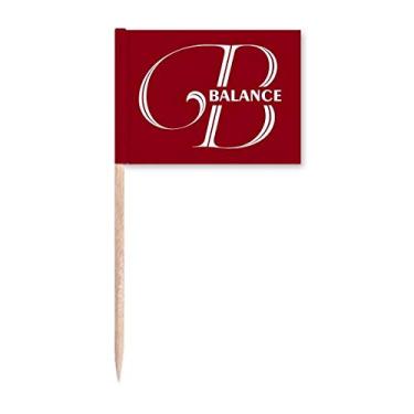 Imagem de Balanço Banana Letras Art Deco Presente Fashion Palito de Dente Bandeiras Marcador Topper Decoração de Festa