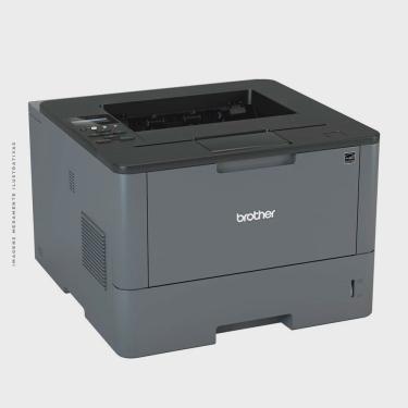 Imagem de Impressora Brother Laser, Mono, Wi-Fi, 110V - HL-L5102DW