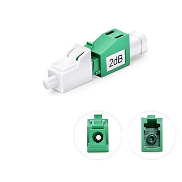 Imagem de Atenuador óptico de fibra óptica fêmea para macho 2Db LC/APC da Jeirdus LC modo único simplex fixo