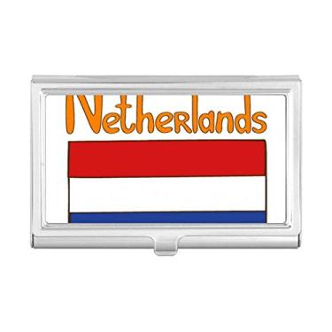 Imagem de Carteira de bolso com estampa de bandeira nacional dos Países Baixos