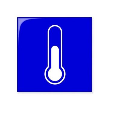 Imagem de Pedra adorna de tijolos vitrificados Azulejo de cerâmica azul