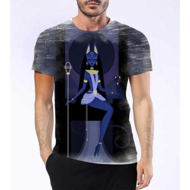 Imagem de Camisa Camiseta Deusa Bastet Gatos Mitologia Egito Gatas 5 - Estilo Kr