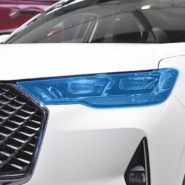 Imagem de LAVIYE Farol exterior do carro anti-risco TPU PPF película protetora Anti-risco Reparação filme Acessórios, para GWM Haval H6 2021-2022