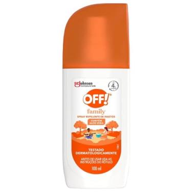 Imagem de OFF Family, Spray Repelente de Mosquitos e Insetos, Até 4h de proteção, Não Oleoso, Testado dermatologicamente, 100ml
