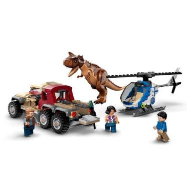 Imagem de Lego Jurassic World - Perseguição Do Dinossauro Carnotaurus, 240 Peças