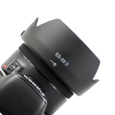 Imagem de Lente de câmera reversível flash ii es 68 ii  lente para canon ef 50mm f/1.8 stm