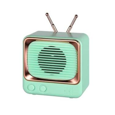 Imagem de Retro Speaker Mini Creative Audio Small Speaker Wireless Matcha Green//46