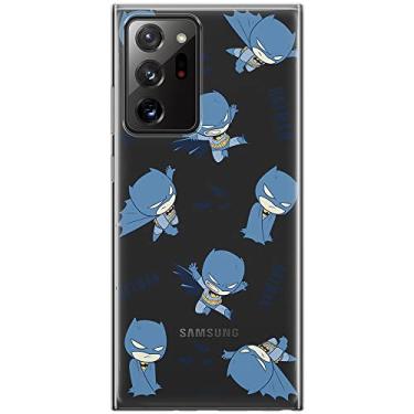 Imagem de ERT GROUP Capa de celular para Samsung Galaxy Note 20 Ultra original e oficialmente licenciada DC padrão Batman 076 otimamente adaptada à forma do celular, parcialmente transparente