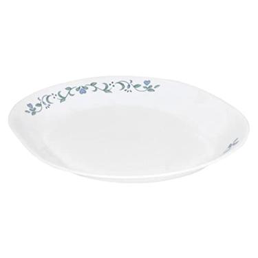 Imagem de Corelle Prato de servir Vitrelle, prato grande de 30,5 cm, vidro de camada tripla, resistente a rachaduras e lascas
