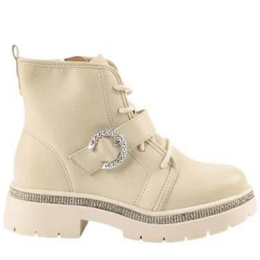 Imagem de Bota Coturno Infantil Juvenil Casual Com Fivela Tratorado Molekinha 2182.202