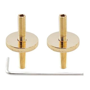 Imagem de Musiclily Pro Métrica M4 Pivôs e Rodas Ponte ABR-1 Tune-O-Matic para Guitarra estilo Epiphone Les Paul, Dourada