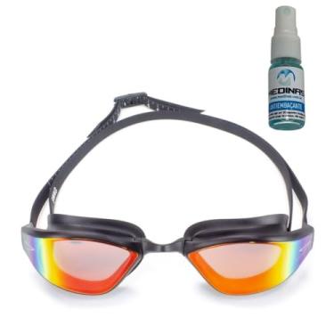 Imagem de Oculos de Nata��o Espelhado Speedo Swag + Spray AntiFog