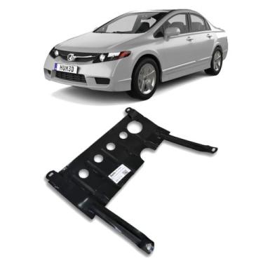 Imagem de Protetor De Carter Peito De Aço Honda New Civic 2007 2008 2009 2010 20