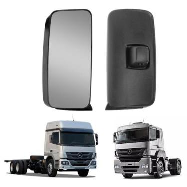 Imagem de Par Espelho Retrovisor p Mercedes Axor Atego 2007 a 2013 - Fabbof