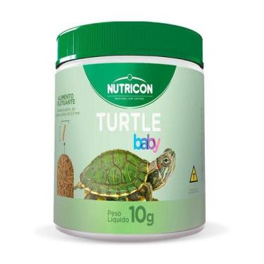 Imagem de Ração Nutricon Turtle Baby Extrusada 10g - Nutricon Pet