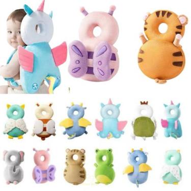 Imagem de Mochila Protetor Cabeça Bebe Almofada Anti-queda Respirável  - SMALL B