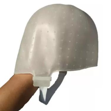 Imagem de Touca de Silicone Para Machas  Com tiras autocolantes Santa Clara