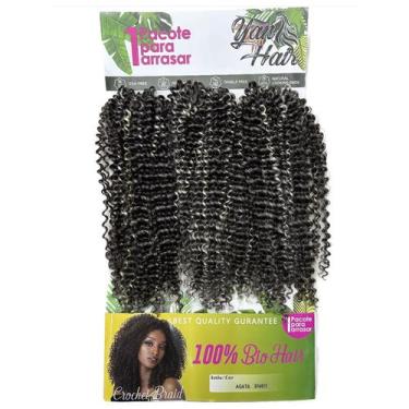 Imagem de Cabelo Bio Fibra Agatha Cacheado Yan Hair Natural 300gr - D&D Commerce