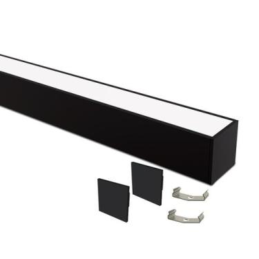 Imagem de Perfil de Sobrepor Taschibra Para Fita de Led Spire 35 Com 2 Metros, P