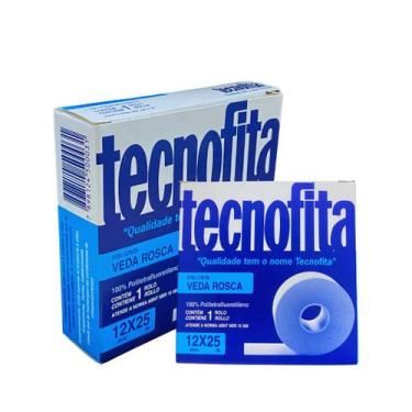 Imagem de Fita Veda Rosca Multifita Tecnoflon18mmX50m Tecnofita Branca