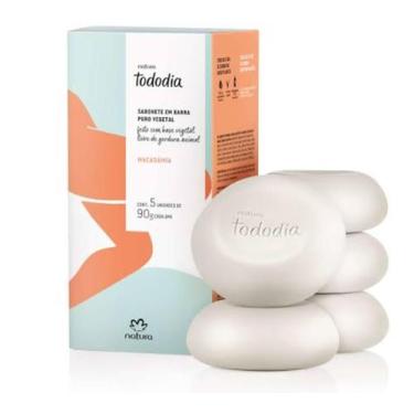 Imagem de Caixa de sabonete natura todo dia -05 unidades -macadamia