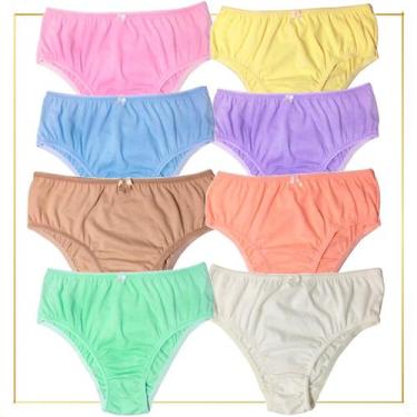 Imagem de Kit 12 Tangas Adulto 100% Algodão P-M-G-GG - Maramiss Lingerie, G