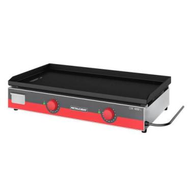 Imagem de Chapa Bifeiteira Elétrica Light Metalcubas CBE 1000L Área 100X52,5cm 2